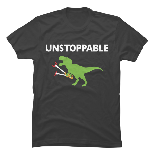 t rex unstoppable tshirt